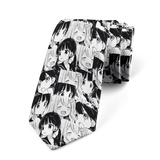 Cravate unisexe pour homme, motif dessin animé, décontractée, créative, nouveauté, accessoires uniques, cadeaux d'affaires, accessoires pour chemises de mariage