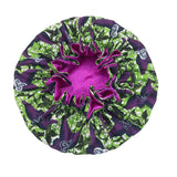 Bonnet de nuit double épaisseur en satin soyeux pour femme, grand bonnet réversible doublé de satin, couvre-chef pour la nuit, accessoires pour cheveux