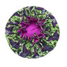 Bonnet de nuit double épaisseur en satin soyeux pour femme, grand bonnet réversible doublé de satin, couvre-chef pour la nuit, accessoires pour cheveux