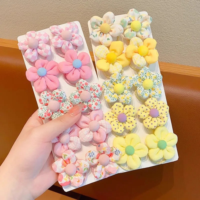 Lot de 10 chouchous en caoutchouc pour bébé fille, chouchous colorés et mignons pour queue de cheval