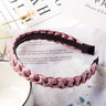 Braided Headband Women Girls Elastic Hairbands Non-slip Fashion Weaving Hair Hoop Bands Female Bezel Hair Accessories Headwear