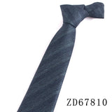 Nouvelles cravates rayées pour hommes et femmes, cravates en coton pour fêtes, affaires, cravates classiques à carreaux, cadeaux pour mariés