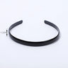 1 Piece Simple Women Headbands Fashion Head Band for Girls  Solid Black Color Casual Hair Accessories Plastic Headbans Wholesale