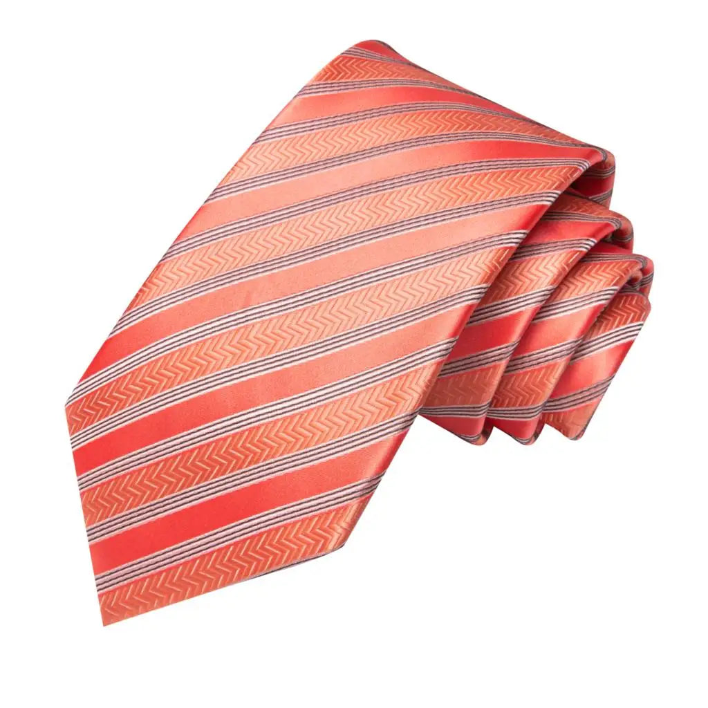 Cravates pour hommes 2023, nouvelle mode pour hommes, 8,5 cm, pochette, boutons de manchette, accessoires de mariage, créateur de cravates Hi-Tie, vente en gros