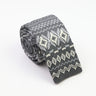 Cravates classiques en tricot pour hommes, cravates décontractées, à pois, à carreaux, pour loisirs, chaudes, pour affaires, mariage, largeur 6 cm