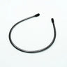 Black Metal Wavy Headband Men Women's Hair Band Head Hoops Bands Headwear Sport Headbands Hairband Bangs Holder Hair Accessories