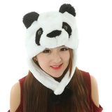 Soft Plush Animal Hat Moving Ears Hat Headgear Ears Airbag Cap Ear Protection Earmuff Funny Toys Neck Warmer Winter Warmer