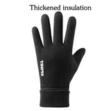 Winter Skiing Warm Gloves for Men Outdoor Cycling Waterproof, Non Slip, Thickened Female Couple Touch Screen Lamb Fleece