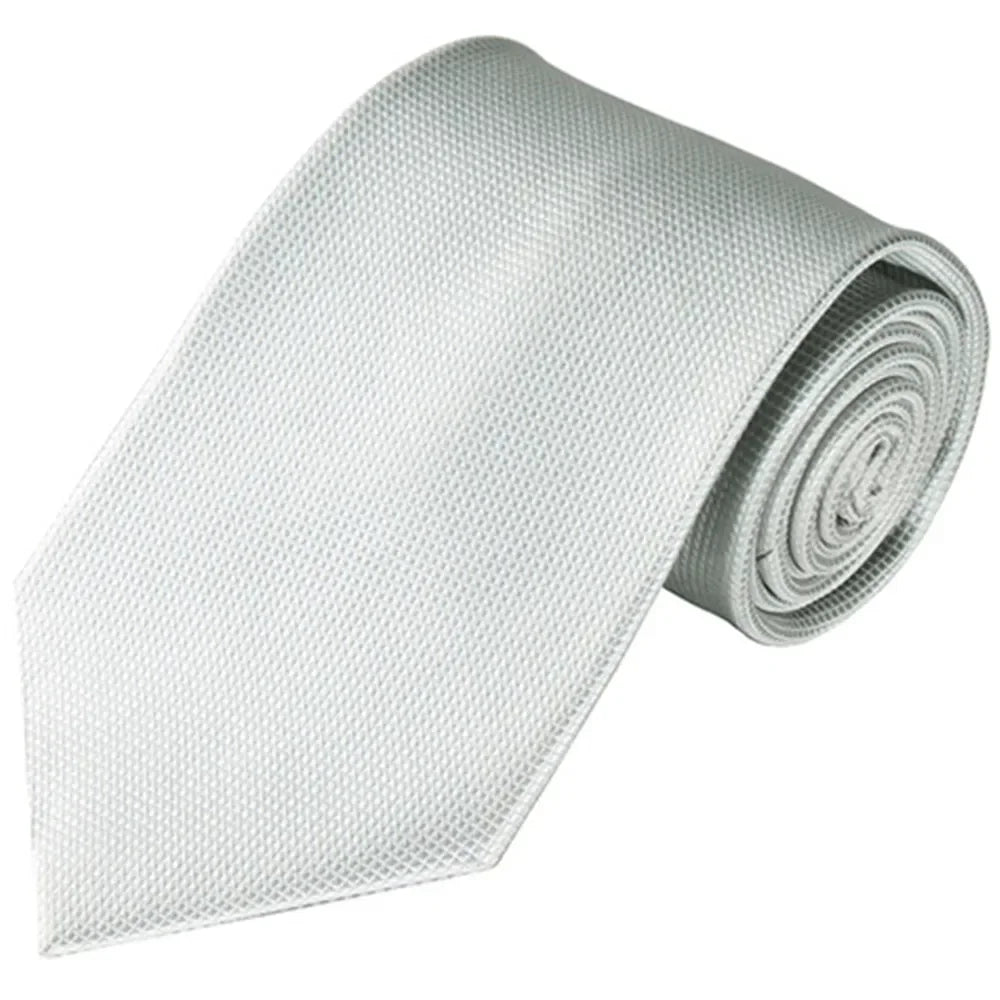 Cravate tendance pour homme, accessoire de mariage, cravate en soie unie, noir, bleu, rouge, blanc