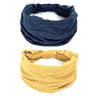 Wide Headbands For Women Non Slip Soft Elastic Hair Bands Yoga Running Sports Workout Gym Head Wraps Turbans Bandana