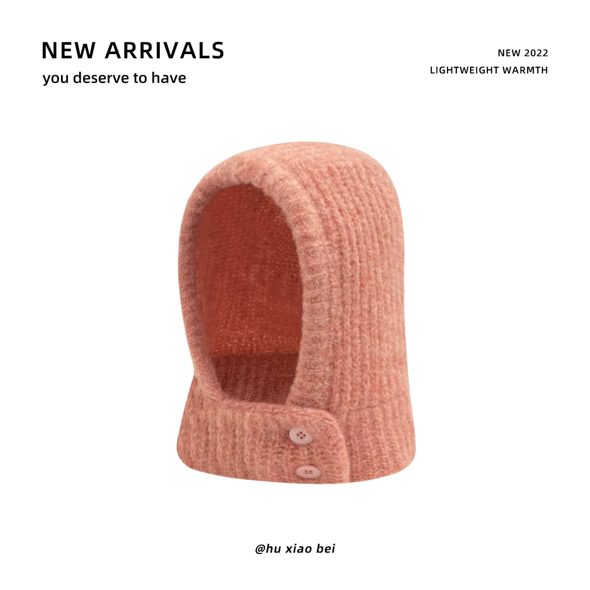 Cagoule de couleur unie pour femme, chapeau haut de forme, chaud, tendance, sans bords, écharpe, pull, livraison gratuite