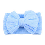 Baby Girl Bows Headband Newborn Turban Hairbands Kids Red Head Band Outdoor Toddler Children HeadWrap Hair Accessories