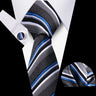 Men Neckties Tie Classic Handkerchiefs Plaid Necktie Cufflinks For Men Blouse Business Wedding Accessories Woman Collar Man Gift