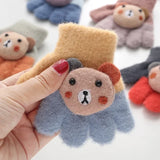 Gants tricotés chauds pour enfants de 0 à 2 ans, nouvelle collection hiver pour garçons et filles