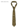 Cravates léopard pour hommes, soie et polyester, étroites, 8 cm, motif tigre, pour costumes, accessoires, fête de mariage, cosplay