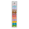 Lot de 12 barrettes à cheveux en ruban gros-grain massif de 4,5 cm pour enfants, faites à la main, accessoires photo, coffret cadeau