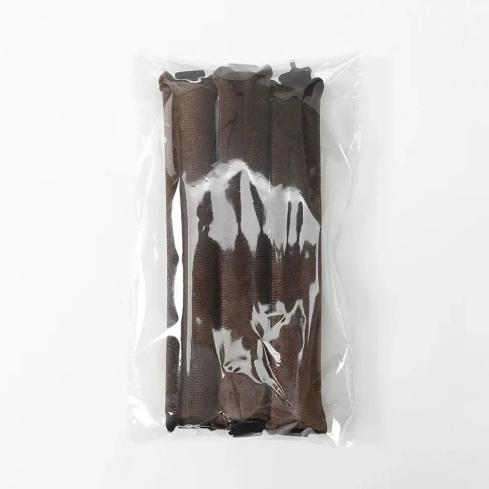 Heatless Hair Curler Satin Sleeping Cap Set No Heat Hair Rollers Curling Rod Headband Soft Curlers Lazy Curls Bonnet Night Hat