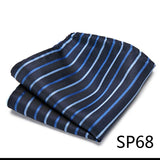 High Grade 2023 New Style Hot sale Silk Handkerchief Black Suit Accessories Solid Men Abraham Lincoln's birthday Pocket Square