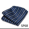 High Grade 2023 New Style Hot sale Silk Handkerchief Black Suit Accessories Solid Men Abraham Lincoln's birthday Pocket Square