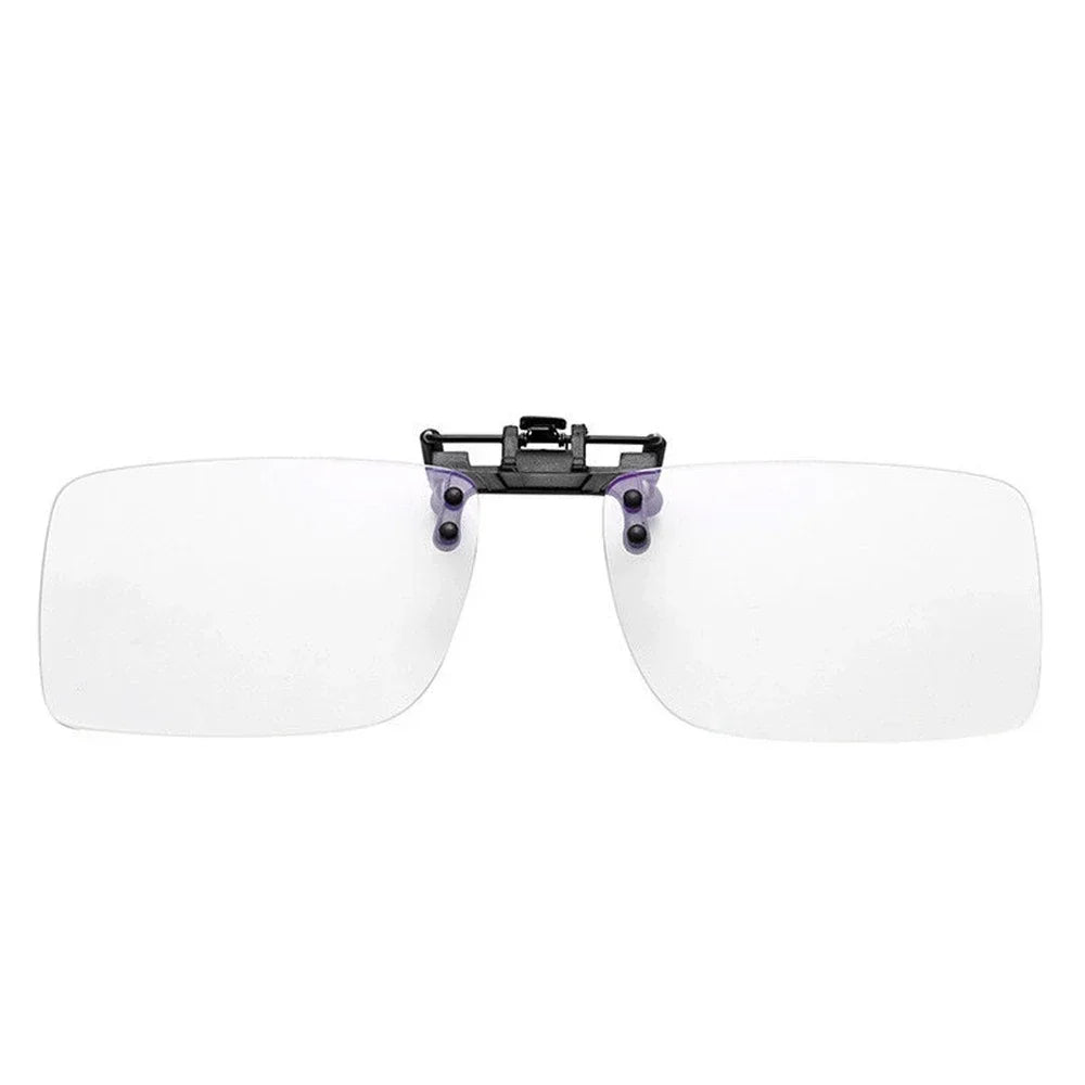 1pcs Clip On Blue Light Filter Blocking Glasses Office Computer Anti Blue Ray Clip On Eyeglasses UV Strain Relief For Women Men