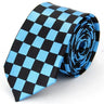 Narrow Ties for Men Women  5cm (2") Skinny Wedding Black Blue Red Pink White Purple Green Gray Piano Skull Slim Necktie