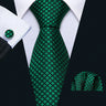 Barry.Wang Ensemble cravate et mouchoir en soie à carreaux pour homme, motif jacquard, idéal pour un mariage, un marié ou une équipe