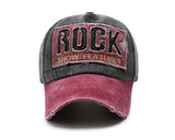 Korean version washed letters spring and autumn men's and women's fashion shabby denim baseball cap sunhat Official Website