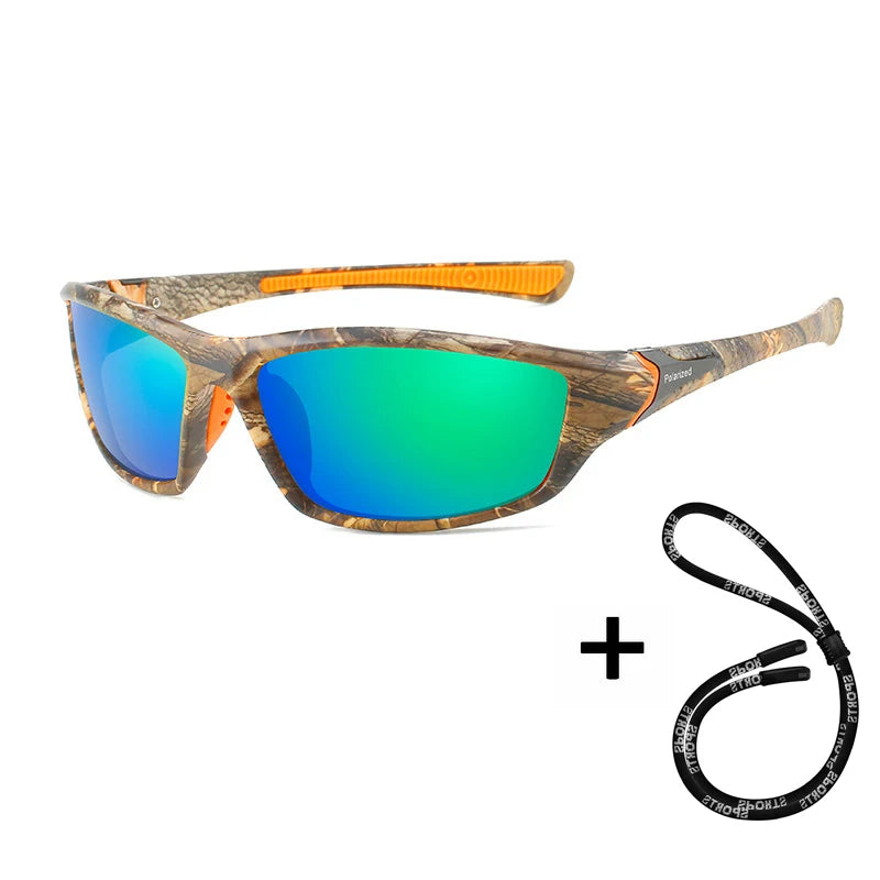2023 High Definition Polarized Sunglasses for Men Women Outdoor Sport Fishing Sun Glasses UV400 Protection Driving Eyeglasses