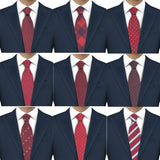 Cravate de luxe LYL 7 cm en jacquard à pois rouges pour affaires, accessoires occidentaux, cadeau pour invités de mariage, articles de cravate Bolus