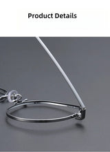 DIEDIESEE New Anti Blue Light Men's And Women's Titanium Frame Can Be Paired With Myopia Optical Prescription Glasses Frame 1901