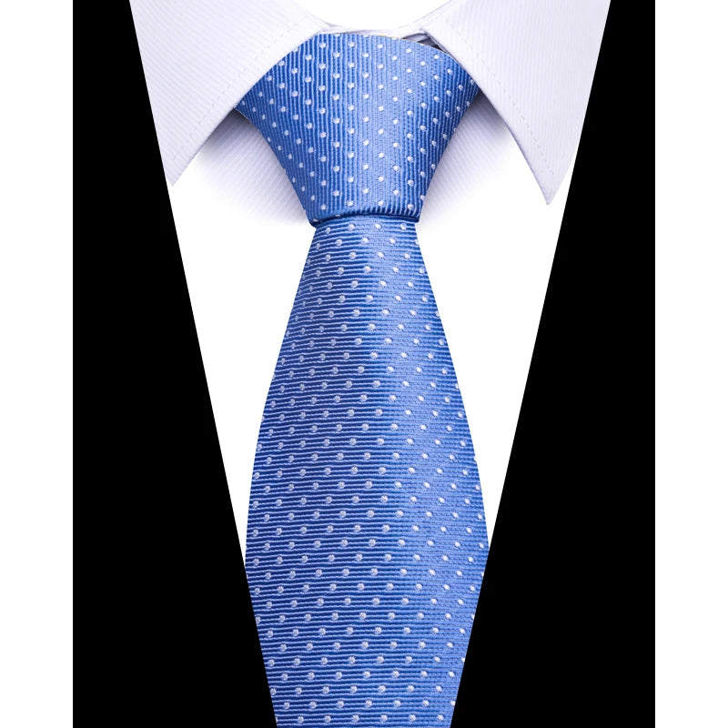 Cravate pour homme, 7,5 cm, de luxe, gris foncé, accessoires de mariage, à pois, pour le travail