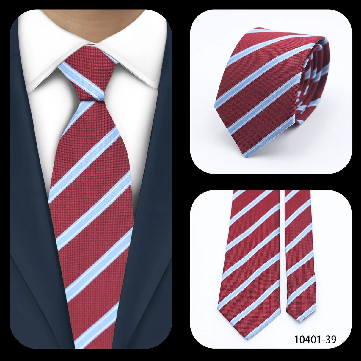 Cravates élégantes à pois pour hommes LYL 7 cm, cravate de luxe avec imprimé géométrique, cadeau pour invités, accessoires de festival pour gentleman