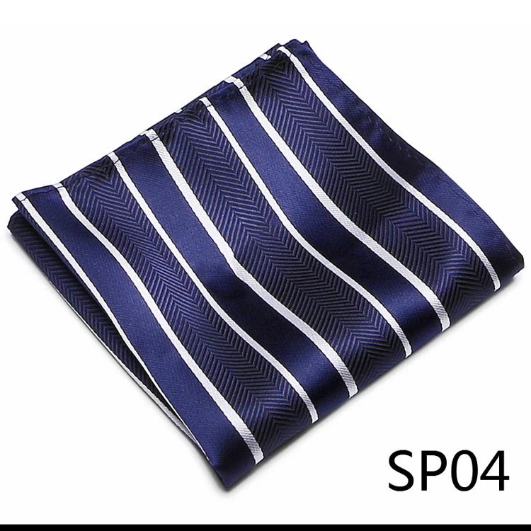 High Grade 2023 New Style Hot sale Silk Handkerchief Black Suit Accessories Solid Men Abraham Lincoln's birthday Pocket Square