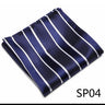 High Grade 2023 New Style Hot sale Silk Handkerchief Black Suit Accessories Solid Men Abraham Lincoln's birthday Pocket Square