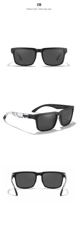 KDEAM Oversized Sunglasses Polarized Photochromic Lenses Night Vision Goggles Designed For Both Men And Women Large Glasses
