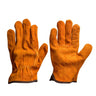 Men Work Gloves Soft Cowhide Driver Hunting Driving Farm Garden Welding Security Protection Safety Mechanic Glove
