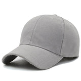 Casquette unisexe décontractée, unie, ajustable, à rabat, style hip-hop, pour homme et femme