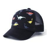 Casquette d'été pour bébé garçon, motif dinosaure, chapeau de soleil pour enfants, accessoires de sport, voyage, casquette de baseball réglable, 0 à 5 ans