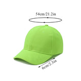 Fashion Candy Color Kids Baseball Cap Sun Protection Boy Girls Hat Adjustable Travel Children Baseball Cap Baby Summer Sun Hat