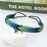 Men's Bohemian Elastic Hair Band Colorful Sport Headband Handmade Woven Hair Ties Hair Accessories for Women Men