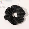 Silk Hair Scrunchies Elastic Hair Bands Not Hurt Hair Women Elegant Headwear Hair Ties Ponytail Holder Hair Rope Rubber Bands