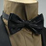 4 Styles Solid Color Black White Wine Bow Ties New Ribbon Gilded Butterfly Double Layered Wedding Party Bowknot Tuxedo Cravat