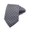 Cravate de luxe en soie imprimée fine de 7 cm pour homme, accessoire classique pour le bureau, les loisirs, les costumes et les fêtes de mariage