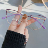 Blue Light Blocking Glasses for Women Fashion Office Optical Spectacle Computer Glasses Blue Ray Blocking Eye Protection Eyewear
