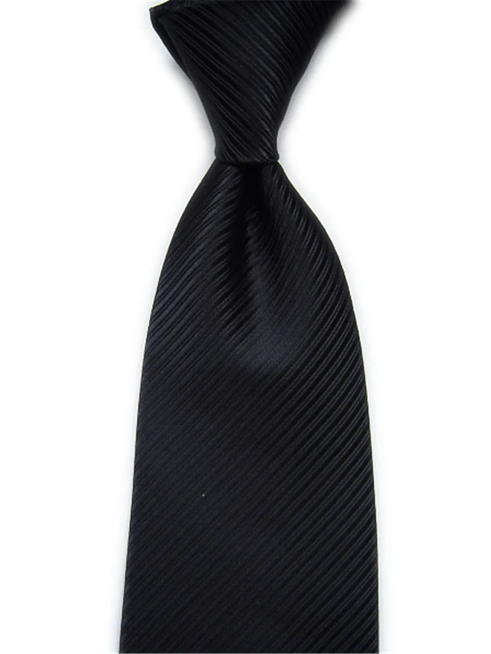 Cravates tendance pour hommes et femmes, 10 cm, 4 pouces, accessoires de mariage, cravate en soie, couleur unie, rayée, noir, bleu, rouge, blanc, violet
