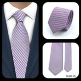 Cravates élégantes à pois pour hommes LYL 7 cm, cravate de luxe avec imprimé géométrique, cadeau pour invités, accessoires de festival pour gentleman