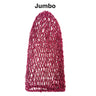 Fashion Women Crochet Hair Snood With Elastic Edge Long Hair Net Mesh Sleeping Nightcap Turban Headwear Hair Net