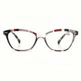 Blue Light Blocking Glasses Lady Computers Flat Lenses Eyeglass reading fatigue relieving reading glasses for wome