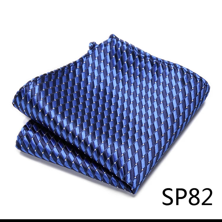 Pocket Square Handkerchief Nice Handmade Woven 100% Silk Hanky Pocket Square Printed  hombre Pink Office Clothing accessories