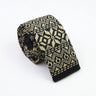 Cravates classiques en tricot pour hommes, cravates décontractées, à pois, à carreaux, pour loisirs, chaudes, pour affaires, mariage, largeur 6 cm